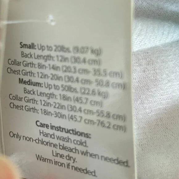 Unicorn Dog Costume Size Small - Picture 3 of 3